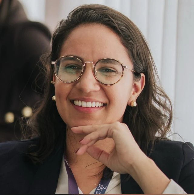 Retrato de Izabela Santos Mendes, CEO da MetaGen.